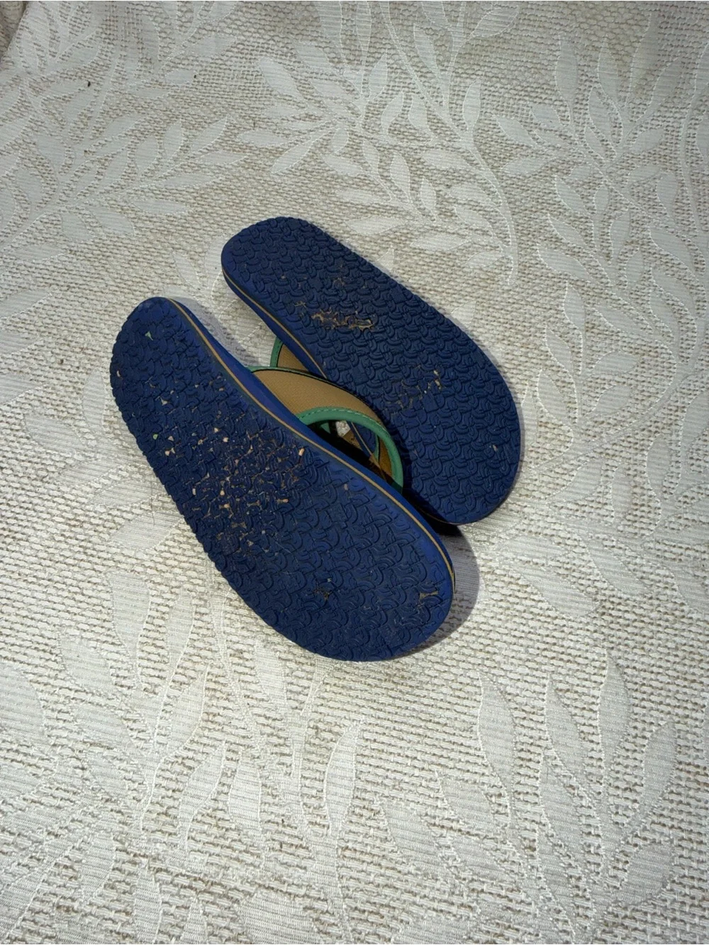 💕Bundle 3 of $20 The North Face Kids Blue & Brown Flip Flops